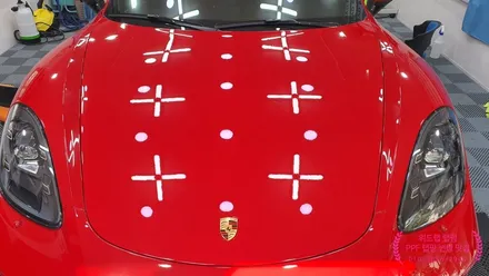 컨셉명:데드풀! 포르쉐 718 박스터 GTS 포인트 랩핑 시공!(3M 2080 유광블랙, 나이프리스)부산 경남 창원 명지 다대포 신평 장림 용원 진영 랩핑 썬팅 PPF 맛집 위드랩 / 부산 강서 신호동