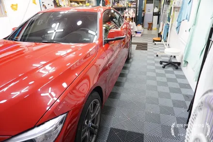 이런 랩핑도 가능합니다! BMW 4시리즈 전체 랩핑(3M 엠버 블랙)부산 경남 창원 명지 국제신도시 신호동 오션시티 랩핑 맛집 위드랩 / 부산 강서구, 김해, 창원
