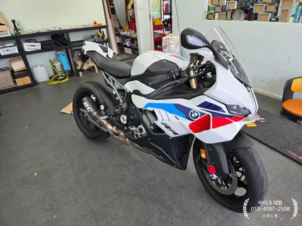 명지 바이크 데칼 BMW S1000RR M 패키지 데칼 & PPF 시공기 X 댑래빗 / 부산 강서 신호동