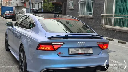 아우디 RS7 전체 랩핑 작업 완료! 새로운 작품 탄생~( / 부산 강서 신호동