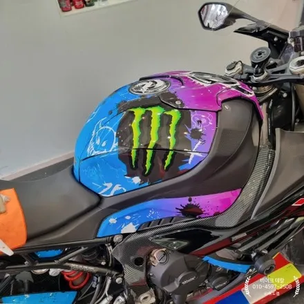탁송으로 만난 S1000RR｜몬스터 데칼로 완성된 바이크 리뉴얼 / 부산 강서 신호동
