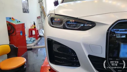 티나지 않지만 멋진 무광 PPF 시공! BMW i4 M50 전체 무광 PPF 시공(모터스킨 무광 PPF, 블랙 PPF)부산 경남 김해 율하 장유 진해 PPF 맛집 위드랩 / 부산 강서구, 김해, 창원