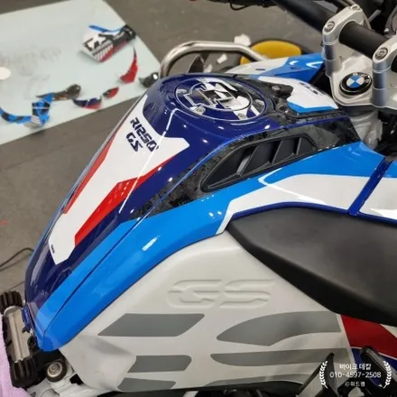 BMW R1250GS ADV 창원 바이크 데칼 시공｜댑래빗 X 위드랩 / 부산 강서 신호동