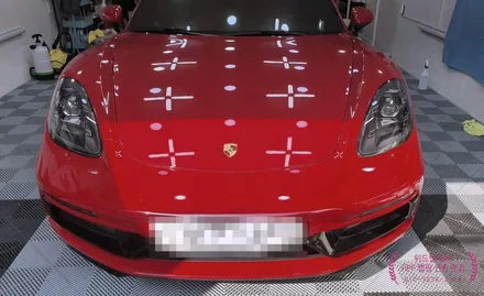 컨셉명:데드풀! 포르쉐 718 박스터 GTS 포인트 랩핑 시공!(3M 2080 유광블랙, 나이프리스)부산 경남 창원 명지 다대포 신평 장림 용원 진영 랩핑 썬팅 PPF 맛집 위드랩 / 부산 강서 신호동