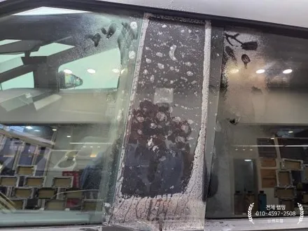 부산 전체랩핑 │ 테슬라 사이버트럭 사틴블랙 전체 랩핑 부산 테슬라 랩핑 위드랩 / 부산 강서 신호동