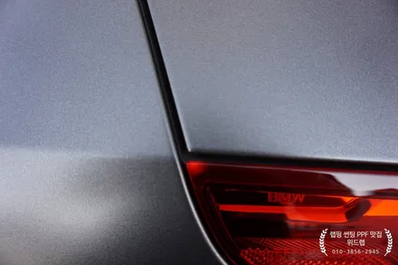 유색이 지겹다면? BMW Z4 전체 랩핑 시공(에이버리 사틴 다크 그레이) / 부산 강서구, 김해, 창원