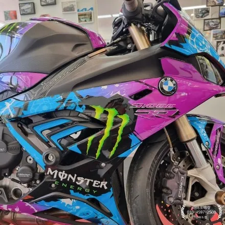 탁송으로 만난 S1000RR｜몬스터 데칼로 완성된 바이크 리뉴얼 / 부산 강서 신호동