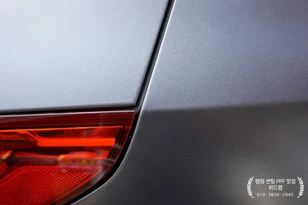 유색이 지겹다면? BMW Z4 전체 랩핑 시공(에이버리 사틴 다크 그레이) / 부산 강서구, 김해, 창원