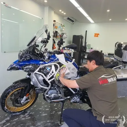 BMW R1250GS ADV 창원 바이크 데칼 시공｜댑래빗 X 위드랩 / 부산 강서 신호동
