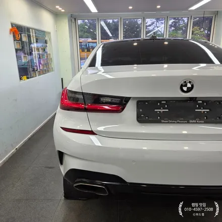 창원 랩핑｜BMW M340i 전체 랩핑 재시공(타이니봇) / 부산 강서 신호동