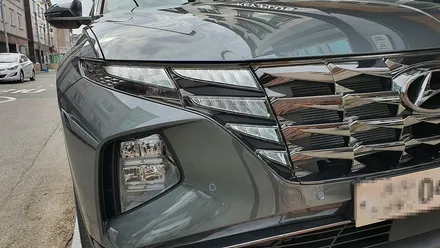 투싼 NX4 솔라가드 새턴 썬팅 + QXD5000 커넥티드 블박 + 코일매트 + 생활보호PPF / 부산 강서 신호동
