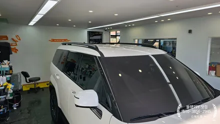 해운대에서도 찾아오는 산타페 MX5 투톤 블랙 PPF 시공(모터스킨 블랙 PPF)부산 해운대 기장 일광 송정 블랙 PPF 맛집 위드랩 / 부산 강서구, 김해, 창원