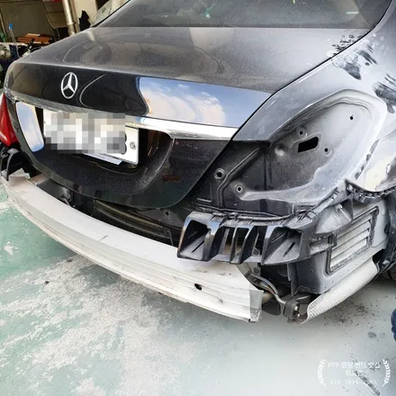 차는 벤츠 S500 마이바흐! 새차 만들기(판금도장, 부분도장, PPF제거, 광택) / 부산 강서구, 김해, 창원