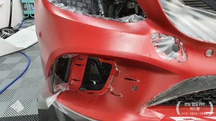 신차의 변신?! C43 AMG 무광 풀 PPF 시공! (모터스킨 PPF)부산 경남  울산 창원 명지 국제신도시 오션시티 신호동 용원 진해 장유 PPF 랩핑 썬팅 맛집 위드랩 / 부산 강서 신호동