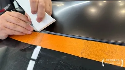 사틴블랙 랩핑은 부산 위드랩, 카마로 배트카 출고! / 부산 강서 신호동