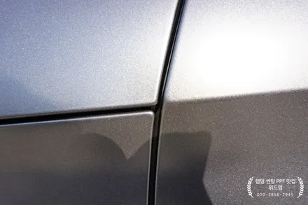 유색이 지겹다면? BMW Z4 전체 랩핑 시공(에이버리 사틴 다크 그레이) / 부산 강서구, 김해, 창원