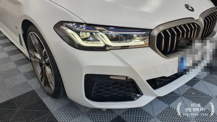 백색정장입고 달린다! BMW M550i 전체 무광 PPF + 블랙 PPF 시공 2탄(모터스킨 PPF)부산 경남 창원 명지 국제신도시 오션시티 신호동 다대포 용원 PPF 맛집 위드랩 / 부산 강서 신호동