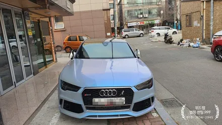 아우디 RS7 전체 랩핑 작업 완료! 새로운 작품 탄생~( / 부산 강서 신호동