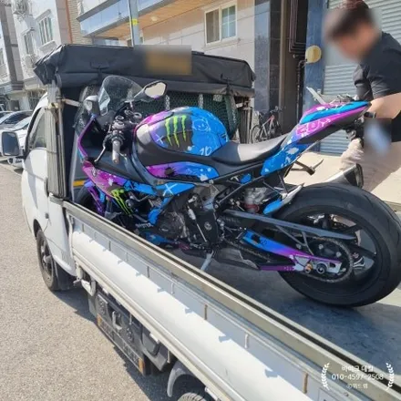 탁송으로 만난 S1000RR｜몬스터 데칼로 완성된 바이크 리뉴얼 / 부산 강서 신호동