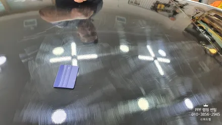 G80 루프스킨 시공(3M 2080 유광 블랙)부산 신호동 명지 국제신도시 용원 신항 랩핑 PPF 썬팅 위드랩 / 부산 강서 신호동