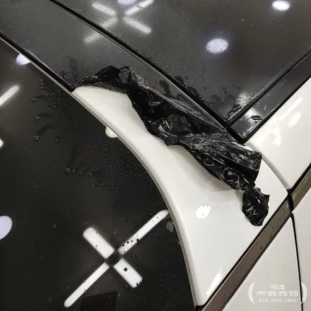 반짝이는 루프!스팅어 루프스킨 제거+블랙 PPF 시공!(모터스킨 PPF)부산 경남 창원 명지 오션시티 장유 율하 진해 용원 PPF 랩핑 맛집 위드랩 / 부산 강서 신호동