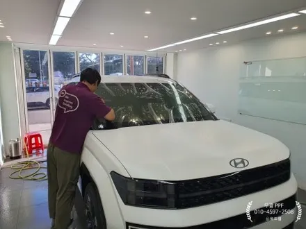 산타페 MX5 무광 PPF, 양산에서 오신 이유 / 부산 강서 신호동
