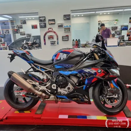 울산 바이크 데칼｜BMW S1000RR 부산 위드랩 시공 사례 / 부산 강서 신호동
