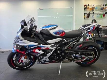 명지 바이크 데칼 BMW S1000RR M 패키지 데칼 & PPF 시공기 X 댑래빗 / 부산 강서 신호동