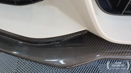 2프로 부족할 때 튜닝! BMW 420d 프론트 립 장착(리얼 카본 프론트립)부산 경남 창원 장유 진해 하단 오션시티 다대포 랩핑 튜닝 PPF 맛집 위드랩 / 부산 강서 신호동