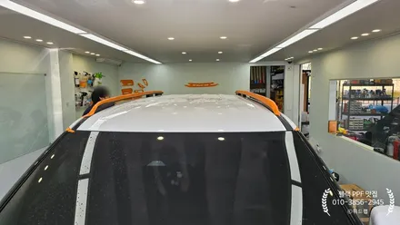 해운대에서도 찾아오는 산타페 MX5 투톤 블랙 PPF 시공(모터스킨 블랙 PPF)부산 해운대 기장 일광 송정 블랙 PPF 맛집 위드랩 / 부산 강서구, 김해, 창원
