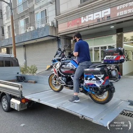 BMW R1250GS ADV 창원 바이크 데칼 시공｜댑래빗 X 위드랩 / 부산 강서 신호동