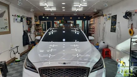 G80 루프스킨 시공(3M 2080 유광 블랙)부산 신호동 명지 국제신도시 용원 신항 랩핑 PPF 썬팅 위드랩 / 부산 강서 신호동