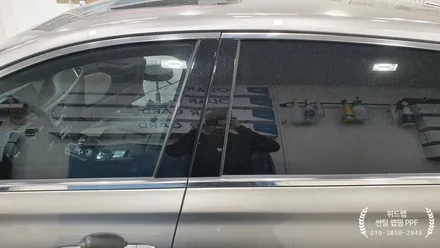 대충 대충 넘기지 마세요! G90 전면유리+1열 썬팅 제거 재시공(솔라가드 차콜)부산 경남 창원 하단 장림 신평 명지 오션시티 녹산 썬팅 랩핑 PPF 맛집 위드랩 / 부산 강서 신호동