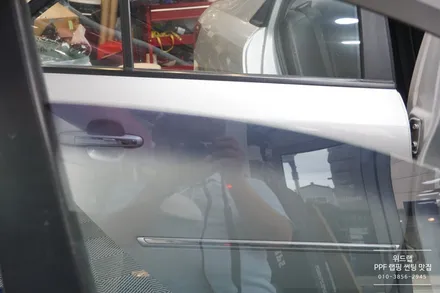 NF쏘나타 썬팅제거 재시공 (칼트윈 디텍 오로라) 부산 창원 진해 용원 신항 진례 지사동 화전동 썬팅 랩핑 PPF 위드랩 / 부산 강서구, 김해, 창원