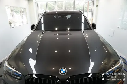 김해 장유에서도 추천하는 BMW X3 프론트 PPF 패키지(팬텀 프리미엄 PPF) / 부산 강서구, 김해, 창원