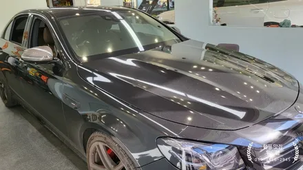 PPF 위에 랩핑 ? E63 AMG 전체 랩핑 시공(AX 젠션 퍼플 AX gentian purple)진해 안골랩핑 부산 사하구 장림 신평 다대포  랩핑 맛집 위드랩 / 부산 강서구, 김해, 창원