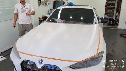 티나지 않지만 멋진 무광 PPF 시공! BMW i4 M50 전체 무광 PPF 시공(모터스킨 무광 PPF, 블랙 PPF)부산 경남 김해 율하 장유 진해 PPF 맛집 위드랩 / 부산 강서구, 김해, 창원