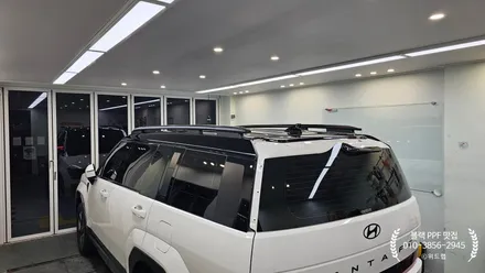 해운대에서도 찾아오는 산타페 MX5 투톤 블랙 PPF 시공(모터스킨 블랙 PPF)부산 해운대 기장 일광 송정 블랙 PPF 맛집 위드랩 / 부산 강서구, 김해, 창원