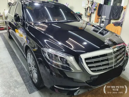 차는 벤츠 S500 마이바흐! 새차 만들기(판금도장, 부분도장, PPF제거, 광택) / 부산 강서구, 김해, 창원