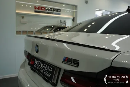 [공지] 뽀얀 우윳빛깔 F90 M5 두둥등장! BMW F90 M5 CP(컴페티션)전체 무광 PPF 시공(모터스킨 무광 PPF) / 부산 강서구, 김해, 창원