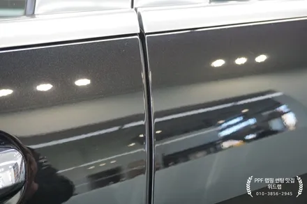 차는 벤츠 S500 마이바흐! 새차 만들기(판금도장, 부분도장, PPF제거, 광택) / 부산 강서구, 김해, 창원