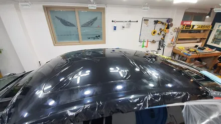 BMW 6GT 루프스킨 시공(에이버리슈프림, 택랩 글로스블랙)신호동 명지 용원 화전동 랩핑 / 부산 강서 신호동