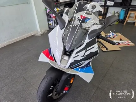 명지 바이크 데칼 BMW S1000RR M 패키지 데칼 & PPF 시공기 X 댑래빗 / 부산 강서 신호동