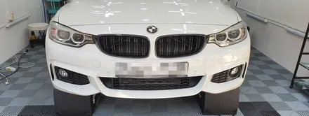 2프로 부족할 때 튜닝! BMW 420d 프론트 립 장착(리얼 카본 프론트립)부산 경남 창원 장유 진해 하단 오션시티 다대포 랩핑 튜닝 PPF 맛집 위드랩 / 부산 강서 신호동