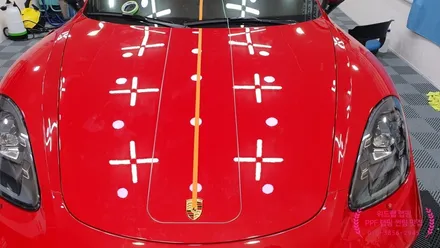 컨셉명:데드풀! 포르쉐 718 박스터 GTS 포인트 랩핑 시공!(3M 2080 유광블랙, 나이프리스)부산 경남 창원 명지 다대포 신평 장림 용원 진영 랩핑 썬팅 PPF 맛집 위드랩 / 부산 강서 신호동