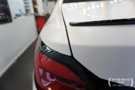 [공지] 뽀얀 우윳빛깔 F90 M5 두둥등장! BMW F90 M5 CP(컴페티션)전체 무광 PPF 시공(모터스킨 무광 PPF) / 부산 강서구, 김해, 창원