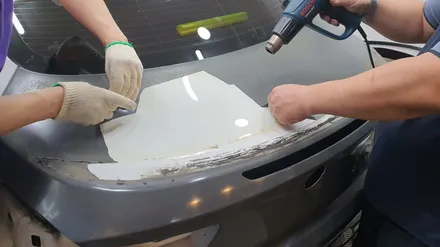 BMW M6 전체랩핑 제거+ 재작업 1탄(택랩 글로스 그린블랙 실크)명지 신호동 랩핑 국제신도시 용원 썬팅 PPF 위드랩 / 부산 강서 신호동