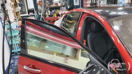 벤츠의 품격을 완성하다! 메르세데스 벤츠 C43 AMG 노블레스Z 반사썬팅 시공(솔라가드 노블레스Z)부산 경남 울산 명지 오션시티 신호동 국제신도시 썬팅 랩핑 PPF맛집 위드랩 / 부산 강서 신호동
