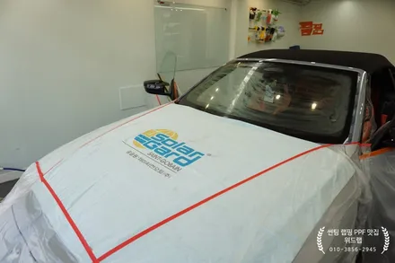 윈드쉴드 시공도 맛집 위드랩에서! BMW M4 컨버터블 썬팅 & 전체 PPF(솔라가드 노블레스z, 팬텀 PPF, STEK 다이노쉴드) / 부산 강서구, 김해, 창원