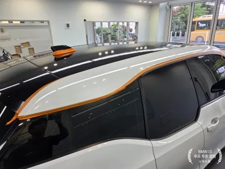 부산 루프스킨 │ BMW i3 카본 루프 블랙 랩핑 시공 후기 / 부산 강서 신호동